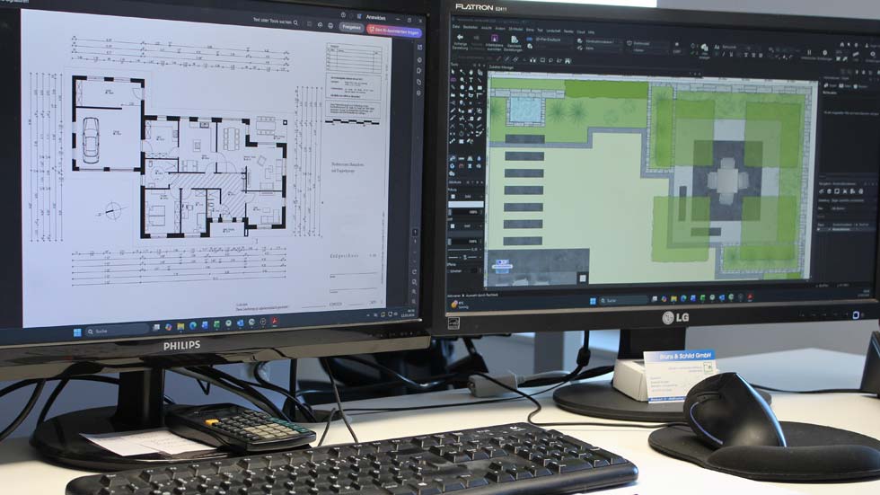 Gartenplanung 2D am PC