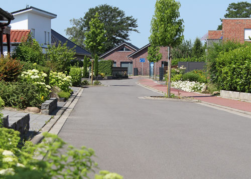 Öffentliches Bauvorhaben Straßenendausbau
