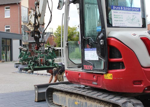 Gewerbliche Außenanlage