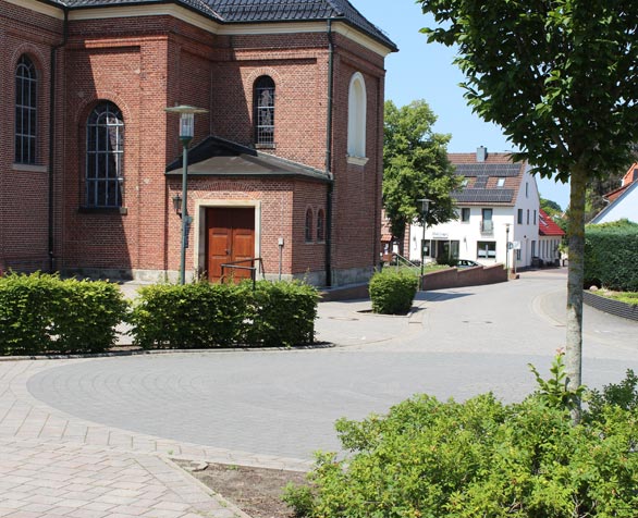 Umfeld der Kirche in Lorup